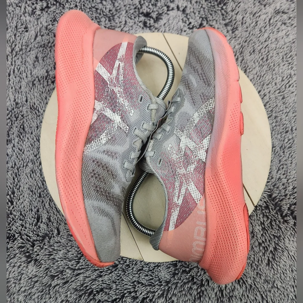 ASICS GEL-Nimbus Lite 2 Gray Coral Running Shoe Sneaker Women's Size 8 - Picture 6 of 9